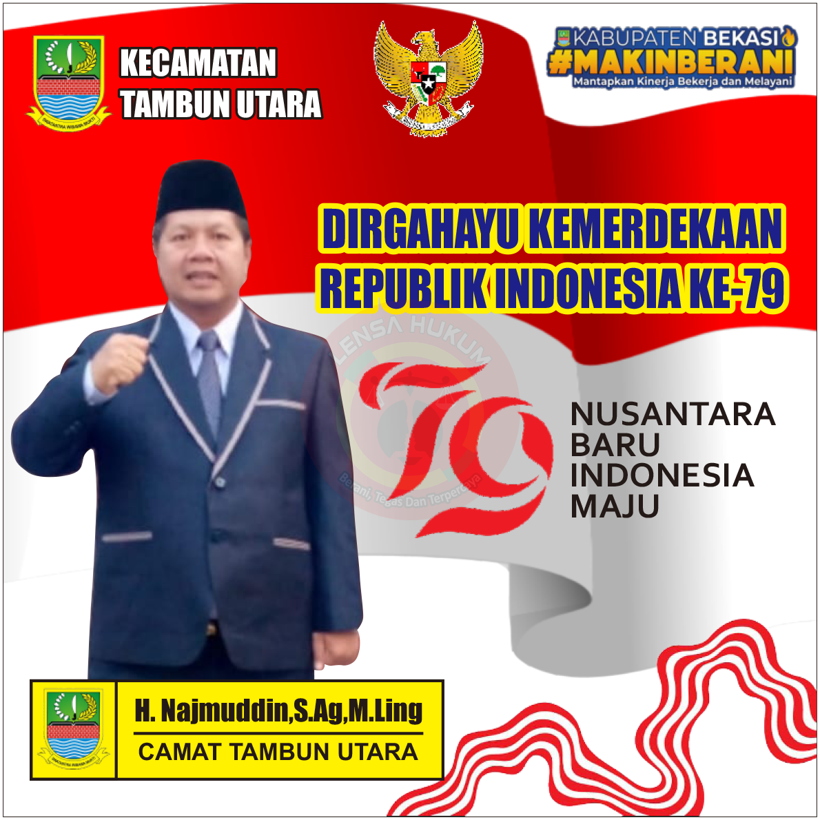 Lensahukum - Camat Tambun Utara