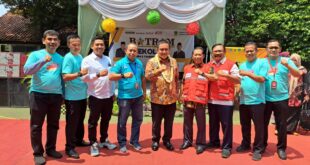 Pj. Bupati Dr.Drs.H.Dedi Supriyadi,MM Menghadiri Louncing Botram SMPN 02 Bersama BNK Kabupaten Bekasi